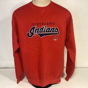 MLB Cleveland Indians Baseball Vintage men’s heavyweight sweatshirt size Medium